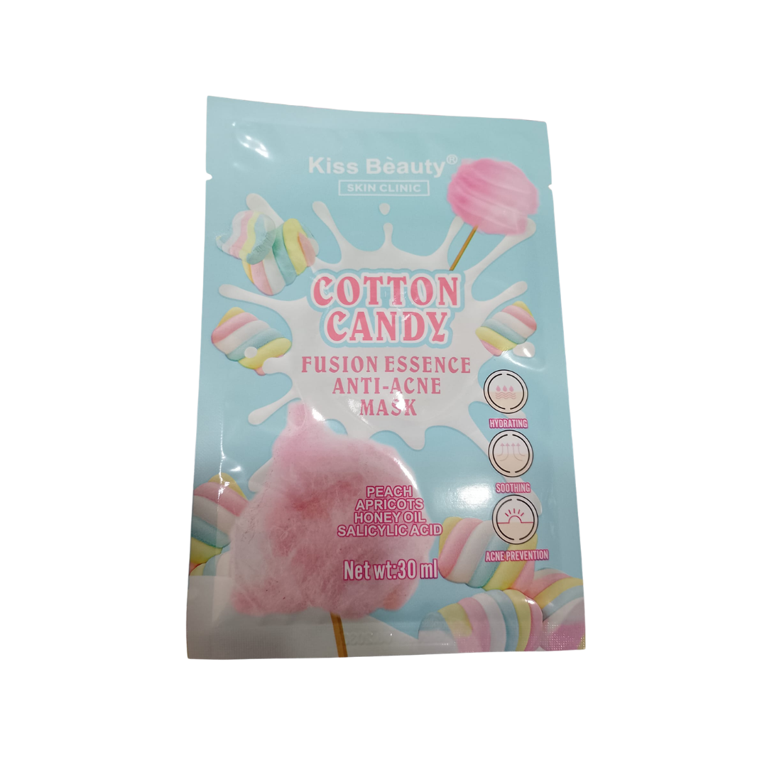 MASCARILLA FACIAL COTTON CANDY KISS BEAUTY