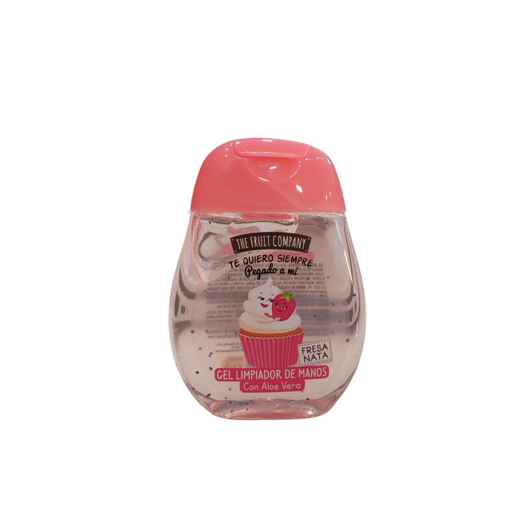 GEL HIDROALCOHÓLICO FRESA Y NATA THE FRUIT COMPANY