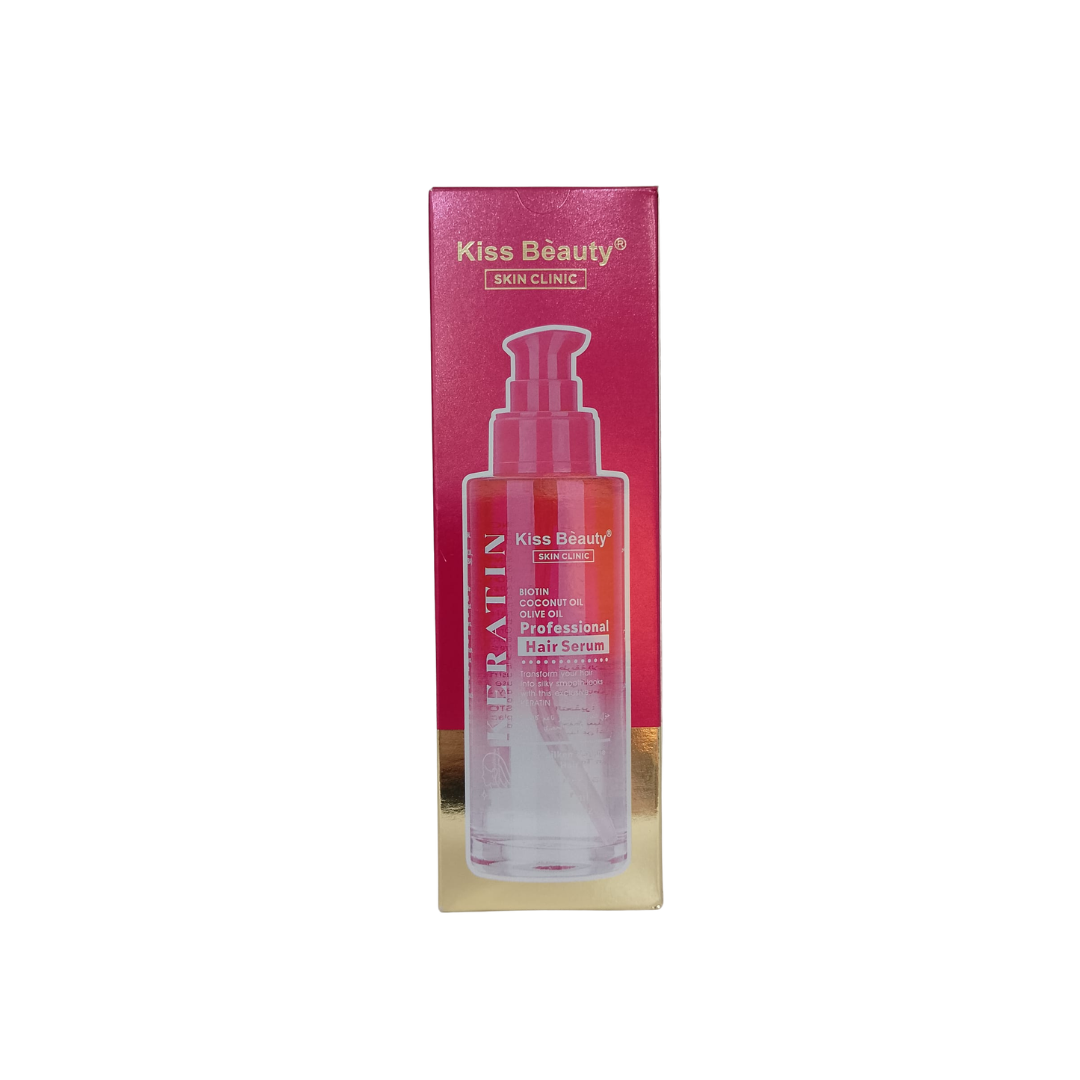 ACEITE CAPILAR CON QUERATINA KISS BEAUTY