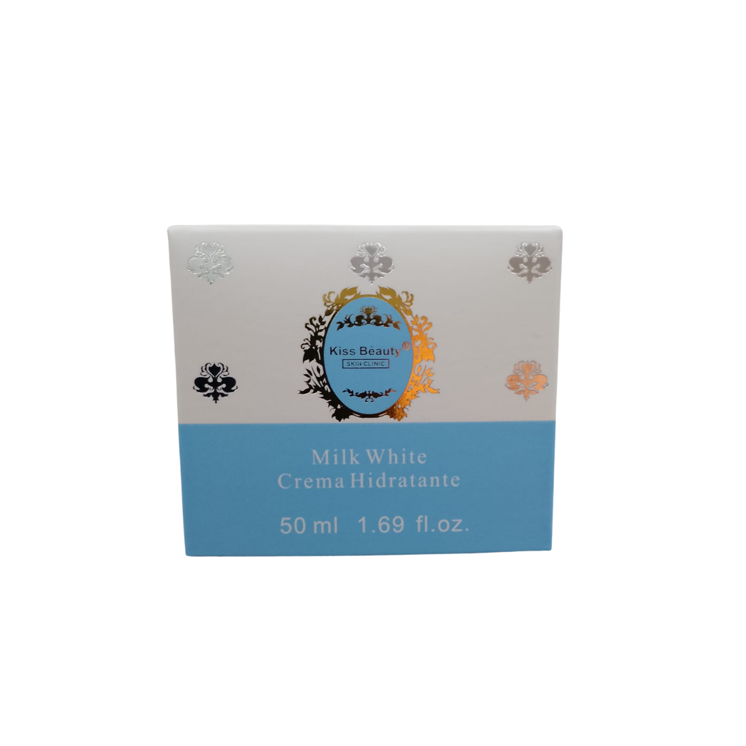 CREMA FACIAL HIDRATANTE MILK WHITE KISS BEAUTY