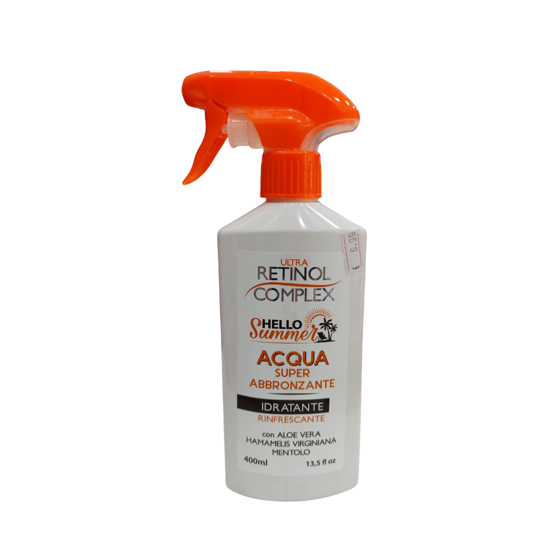 AGUA SÚPER BRONCEADORA ULTRA RETINOL COMPLEX