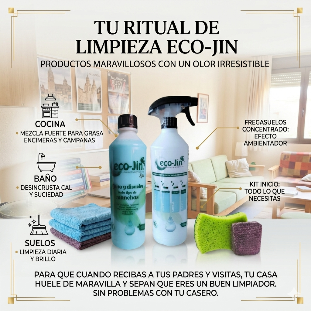 KIT SOS ESTUDIANTES: LOS ÚNICOS PRODUCTOS QUE NECESITAS PARA TENER EL PISO IMPECABLE Y PRESUMIR SIN GASTAR