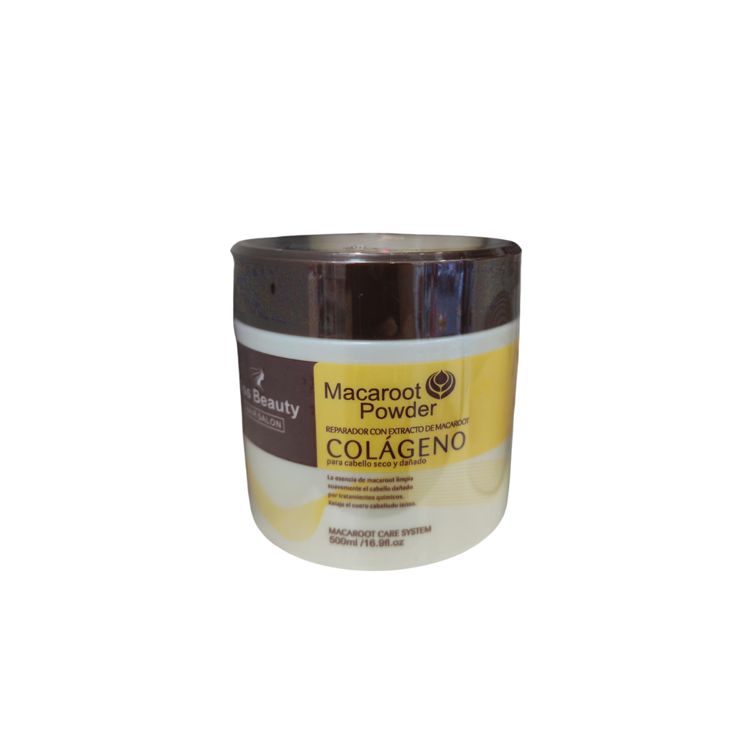 MACAROOT POWDER TRATAMIENTO CABELLO SECO Y DAÑADO KISS BEAUTY