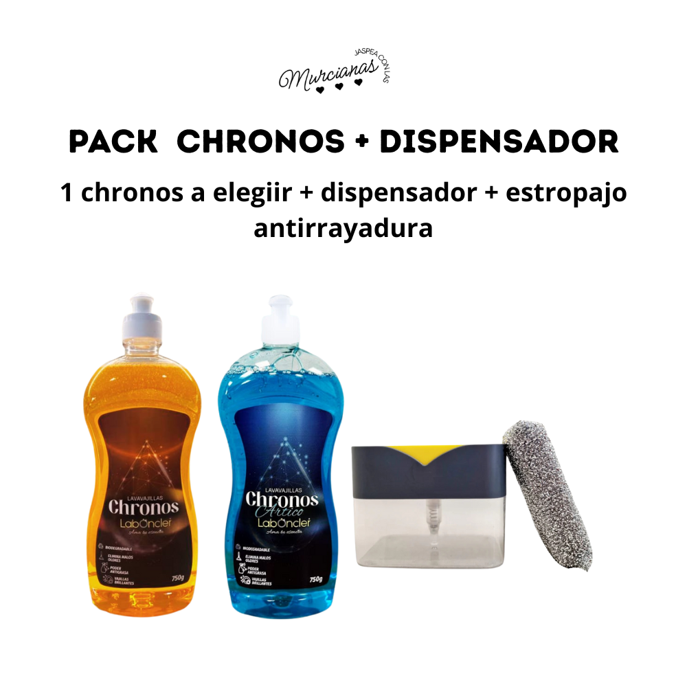 PACK CHRONOS + DISPENSADOR