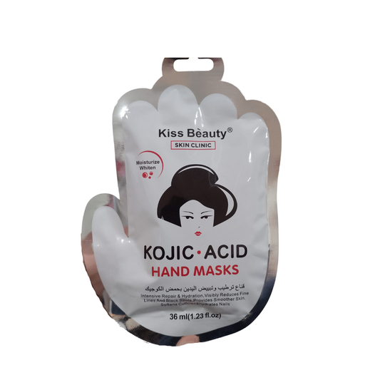 MASCARILLA DE MANOS CON ÁCIDO KÓJIC KISS BEAUTY