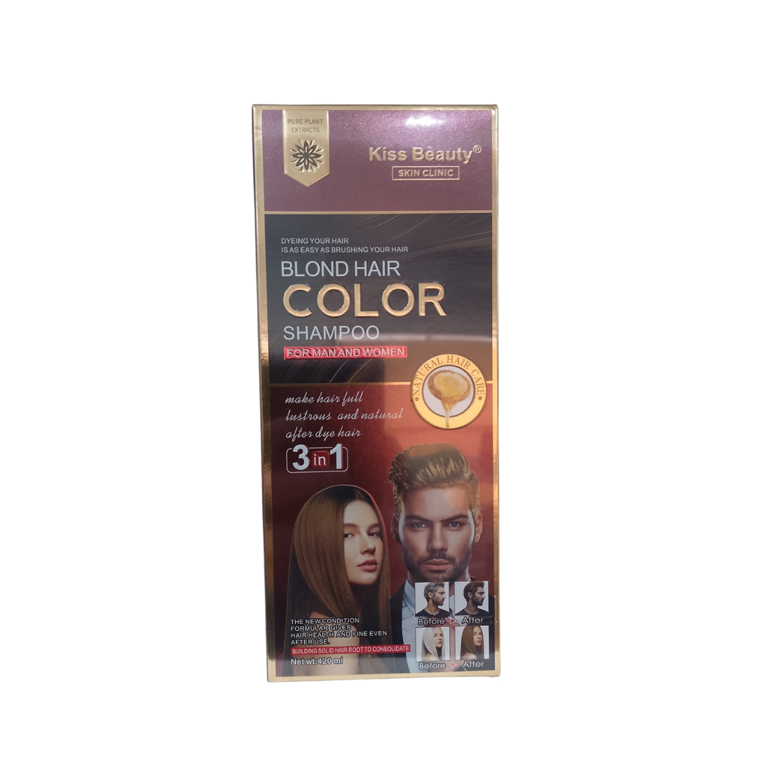 CHAMPÚ TINTE KISS BEAUTY