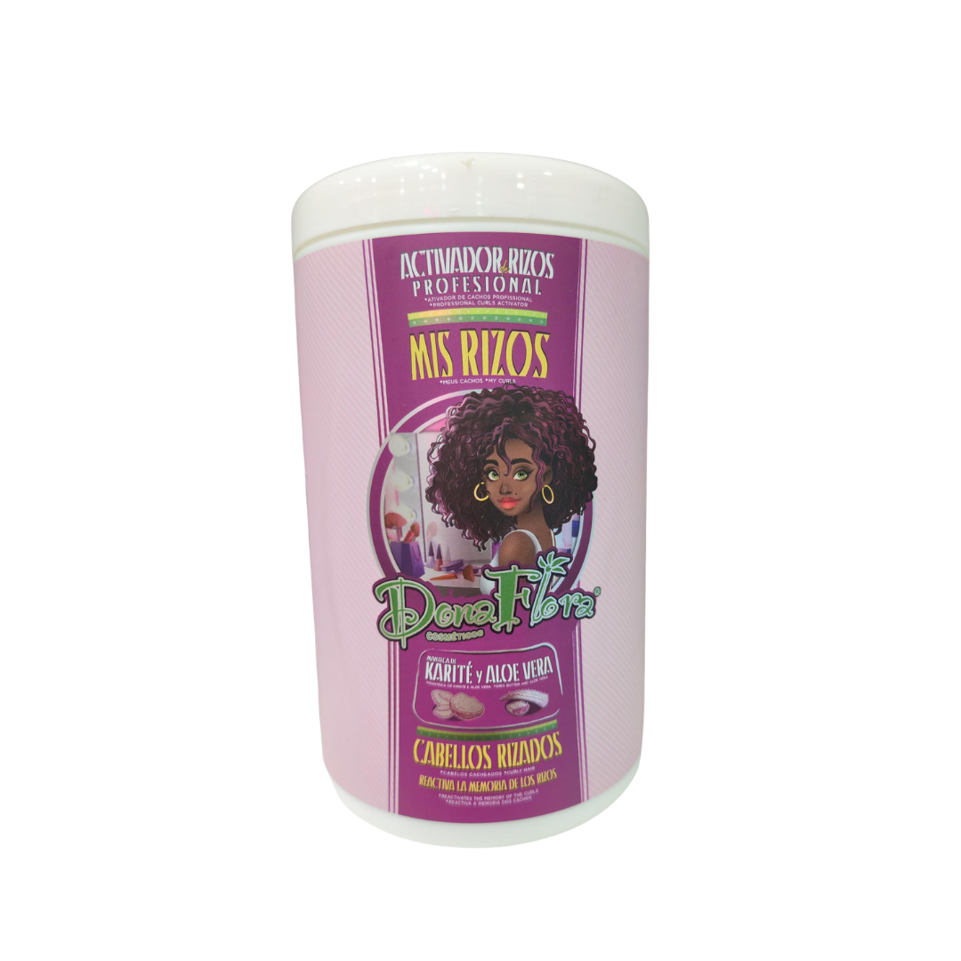 CHAMPÚ Y ACTIVADOR DE RIZOS DOÑA FLORA