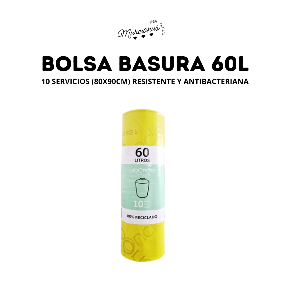 BOLSA BASURA 60L