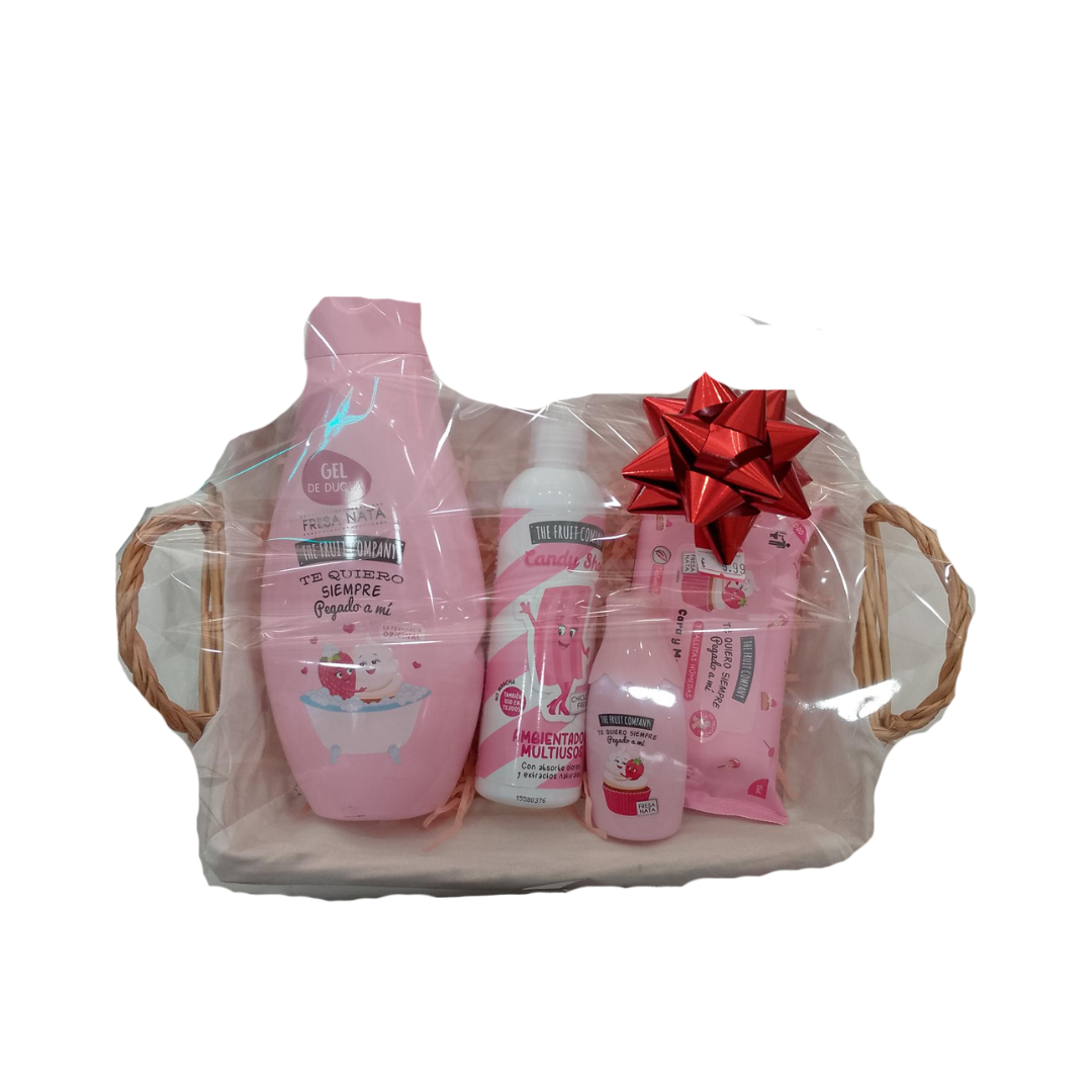 CESTA THE FRUIT COMPANY FRESA Y NATA