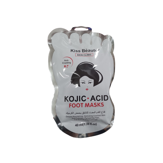 MASCARILLA DE PIES CON ÁCIDO KÓJIC KISS BEAUTY