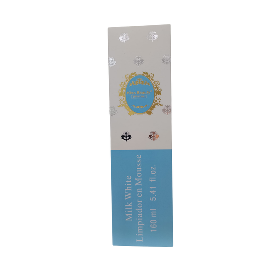LIMPIADOR FACIAL EN MOUSSE MILK WHITE KISS BEAUTY
