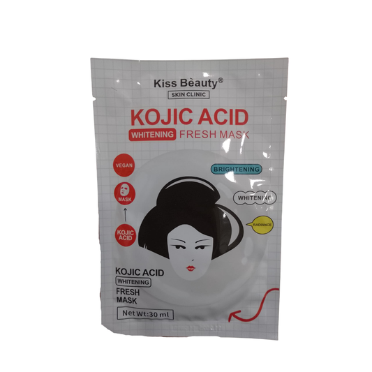MASCARILLA FACIAL ÁCIDO KÓJIC KISS BEAUTY