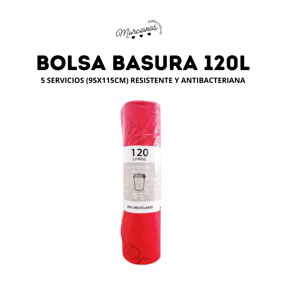 BOLSA BASURA 120L