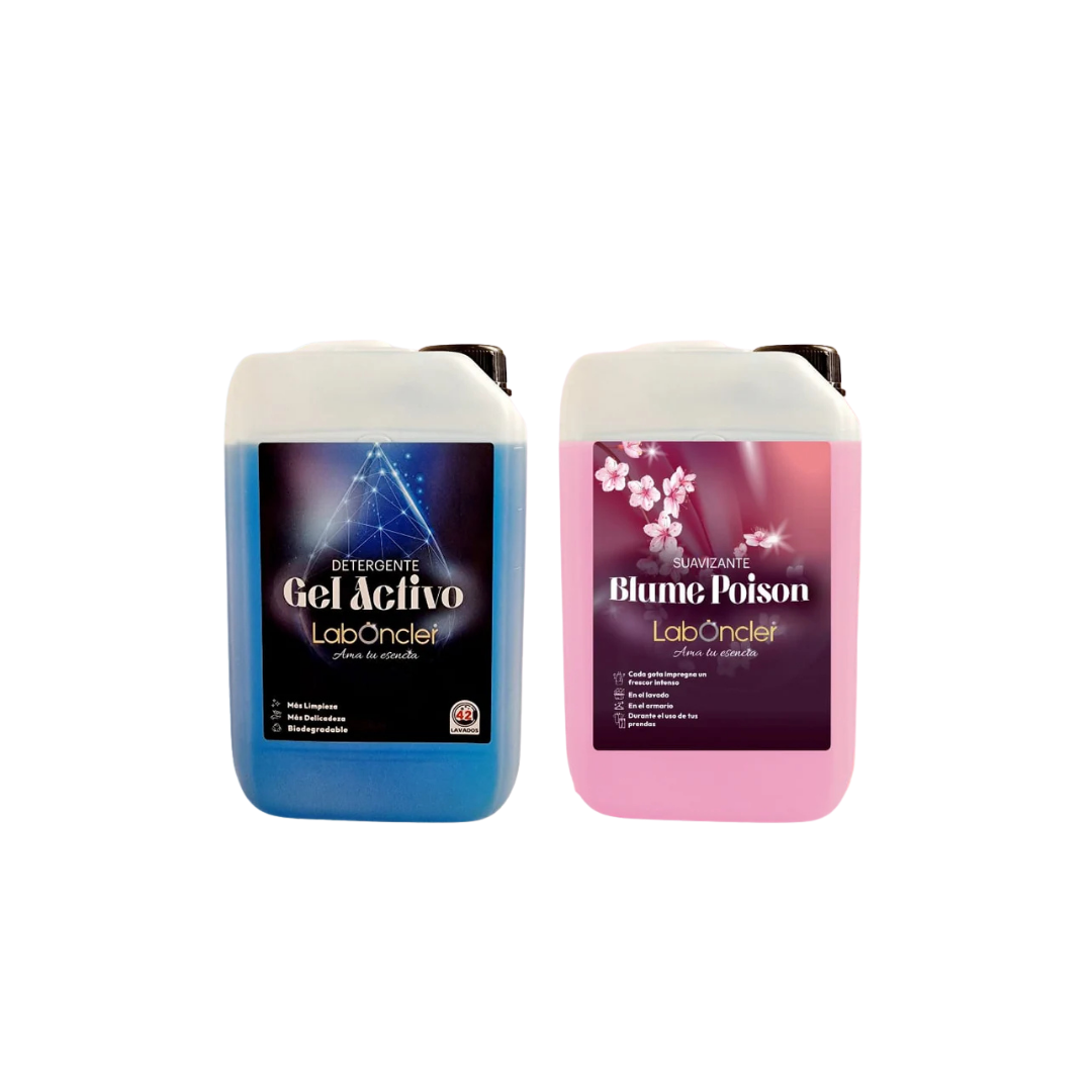 PACK DETERGENTE ACTIVO + SUAVIZANTE
