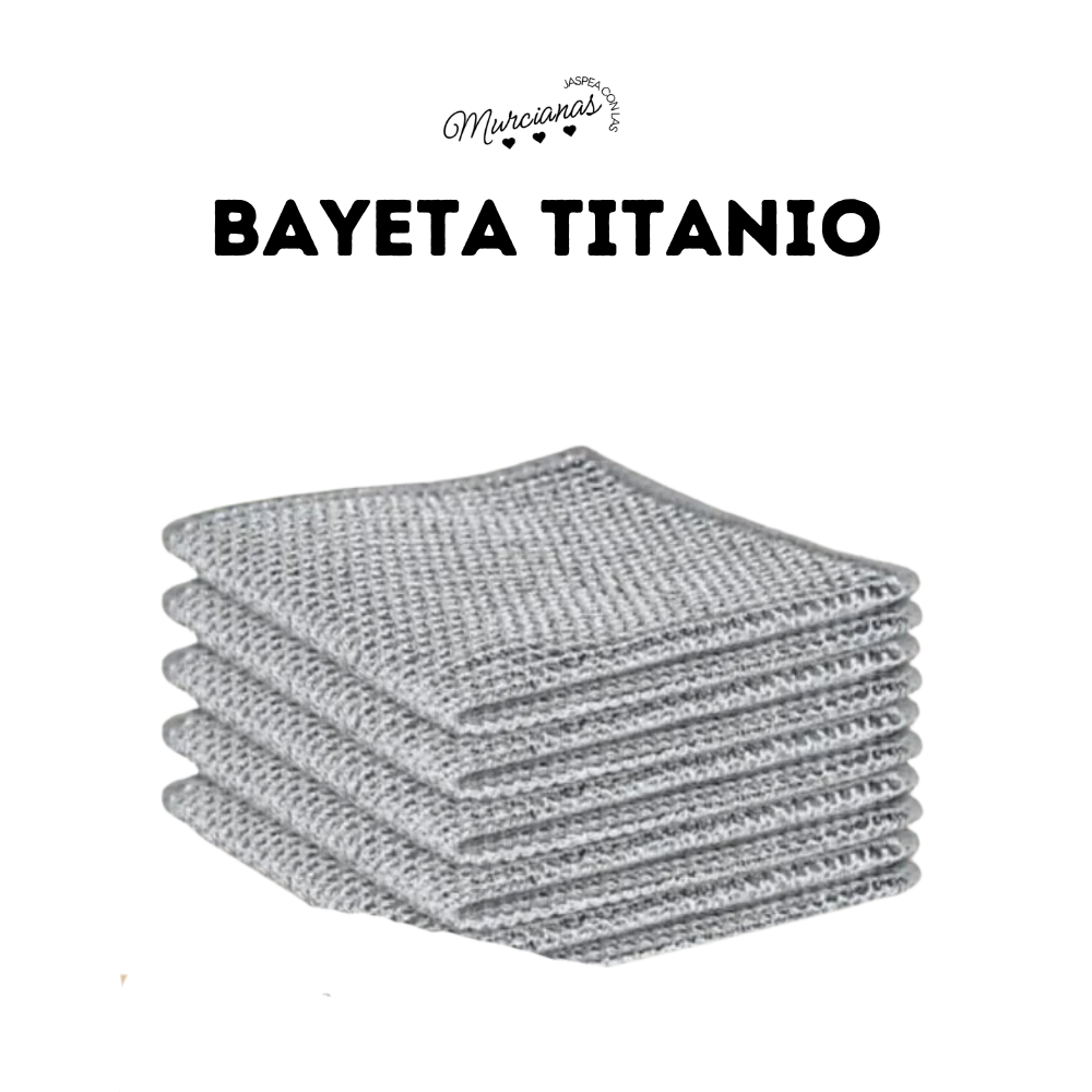 PACK BAYETA TITANIO (5 unidades)