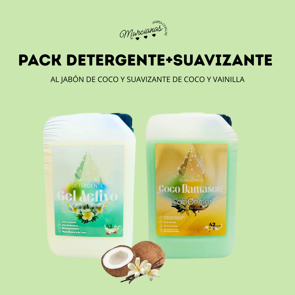 Pack Detergente + Suavizante