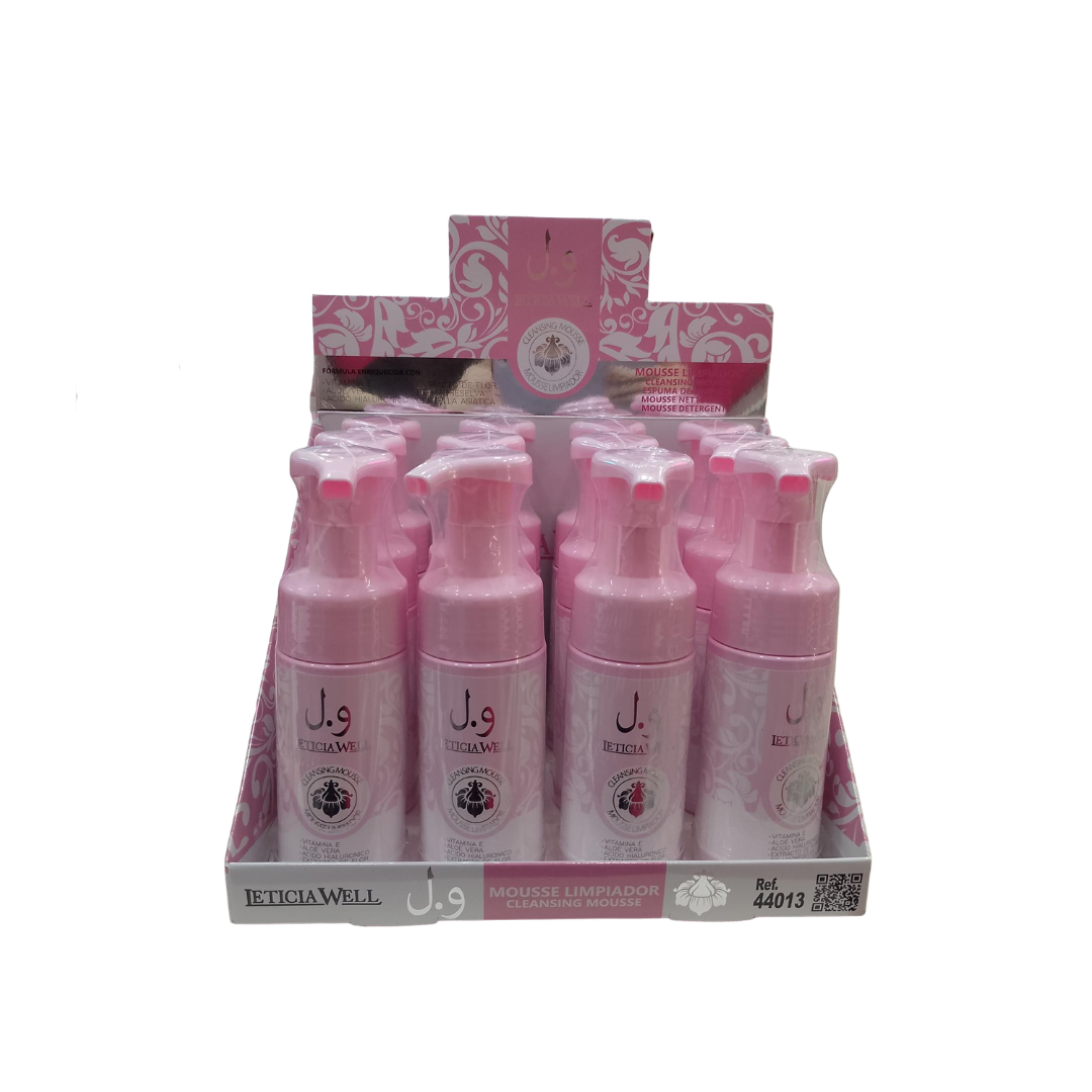 LIMPIADOR FACIAL MOUSSE ESENCIA ARABE YARA LETICIA WELL