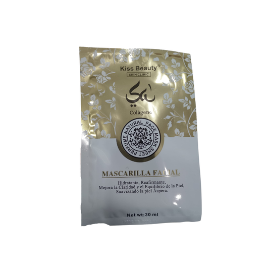 MASCARILLA FACIAL CON COLÁGENO ESENCIA ÁRABE YARA MOI KISS BEAUTY
