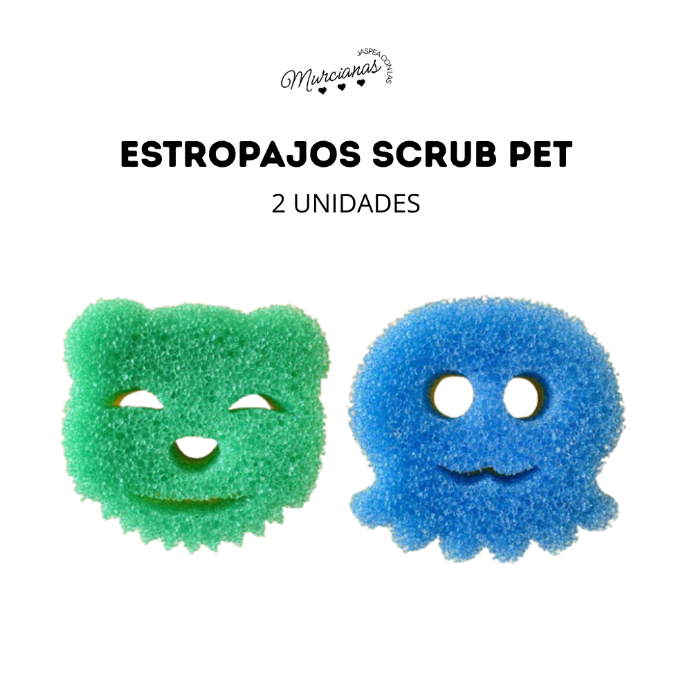 ESTROPAJO SCRUB PET