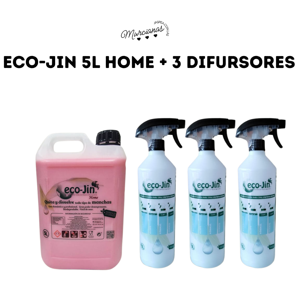 ECO-JIN 5L HOME + 3 DIFUSORES