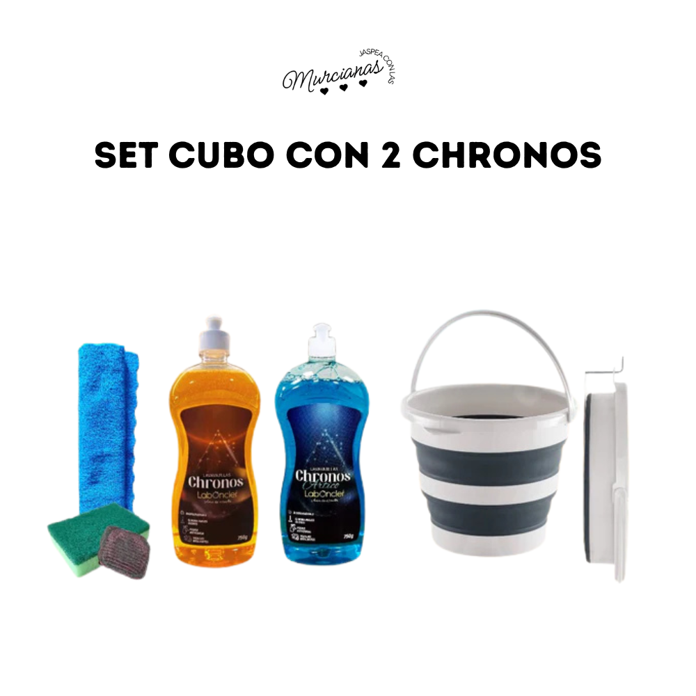 SET CUBO PLEGABLE + 2 CHRONOS