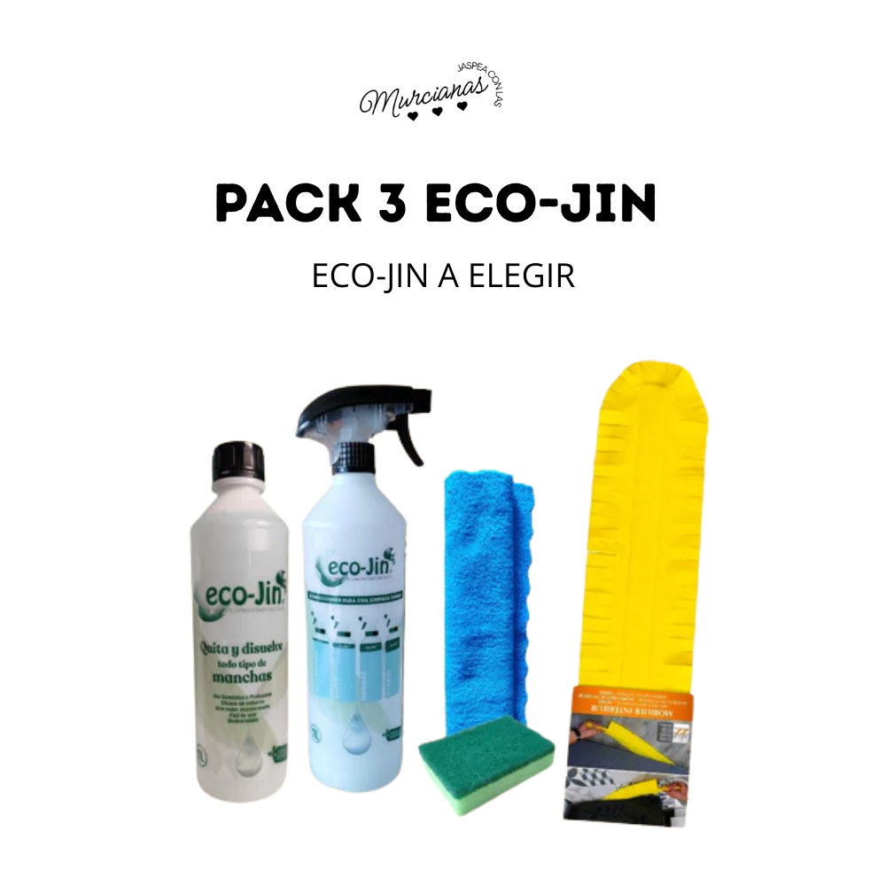 PACK 3: ECO-JIN + PLUMERO