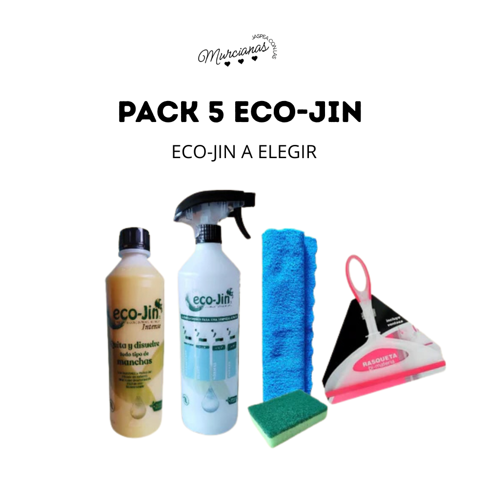 PACK 5: ECO-JIN + RASQUETA