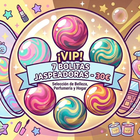 ¡DINÁMICA VIP 30€! 7 BOLITAS JASPEADORAS VIP