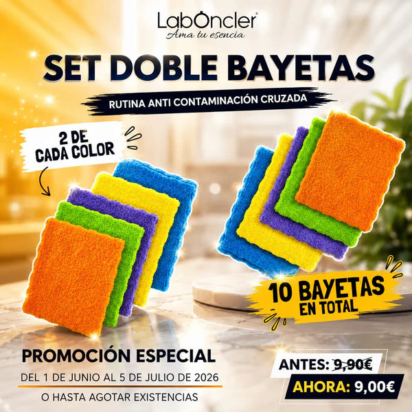 SET DOBLE BAYETAS